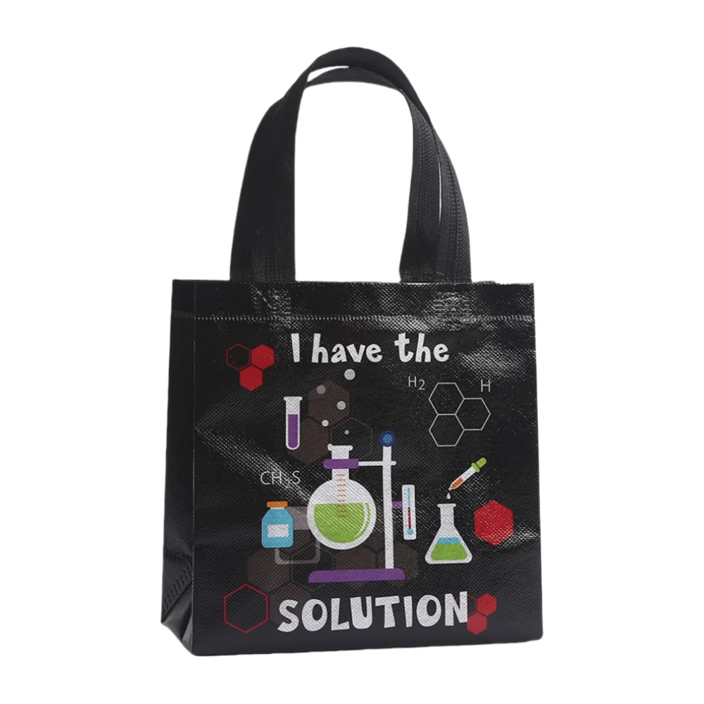 

LPZHI, science themed Gift Tote Bags, for children's birthday supplies, science themed party, packing candy toys, Reusable