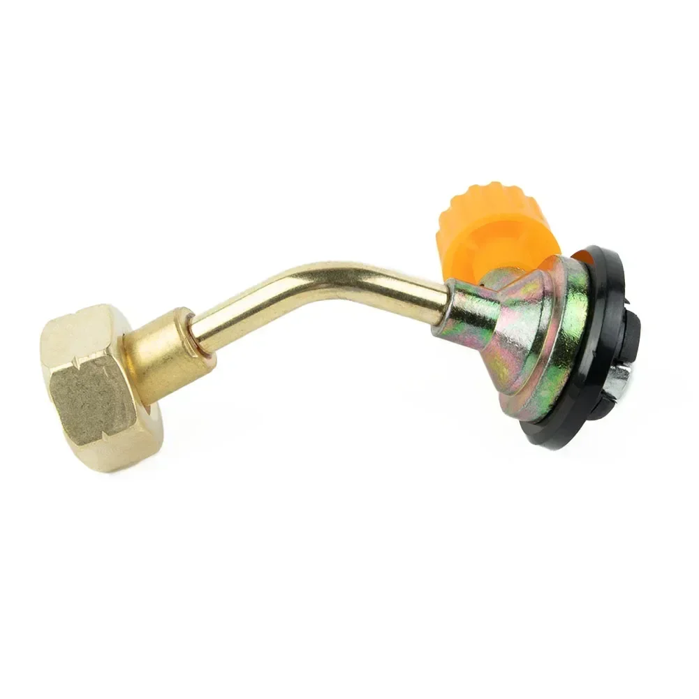 Outdoor Camping For Gas Butane Cylinder Tank Refill Connector Adapter In-line Cartridge Inflation Valve Cylinder Filling Connect