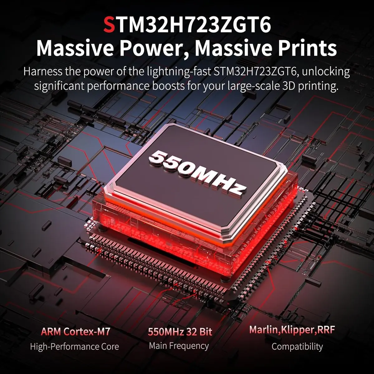 Плата управления M85K, встроенные драйверы 8xTMC2160, подходящие для 3D-принтера Phoenix CoreXY, поддержка Klipper//RRF