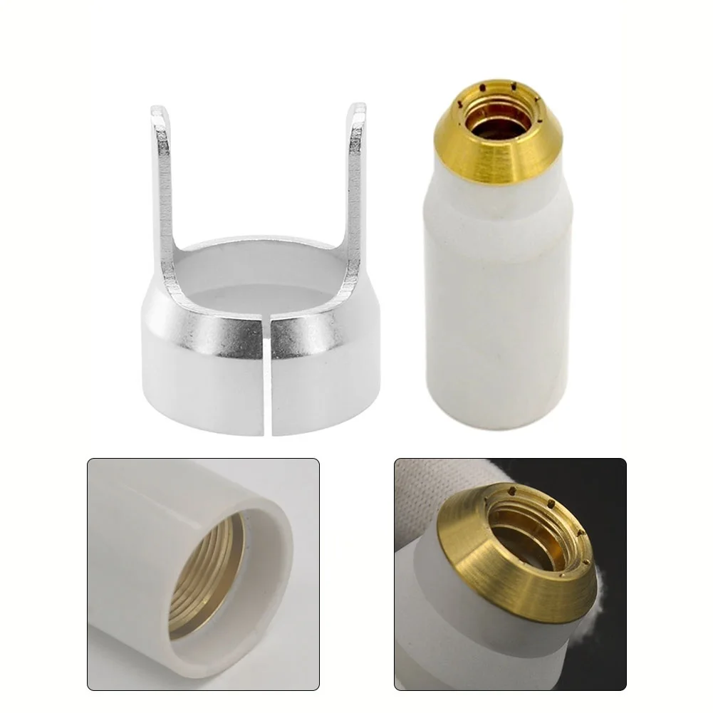 Torche à Découpe Plasma Compatible avec T/D SL 8237, Coupe ociamique Thermique, 9 8281 + 9 60/100 Entretoise pour SL60100