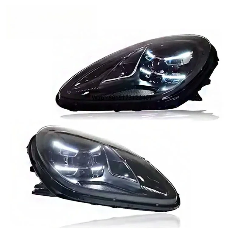 

SJC LENS Car Accessories Headlights for Macan 95B 95B.1 95B.2 2014-2022 Front Lamps Turn Signal Brake Fog Head Light