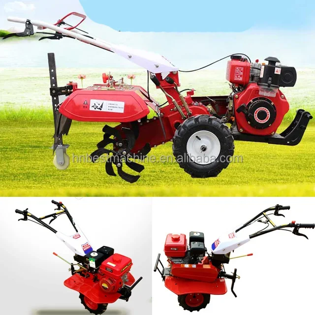 Small Walking Micro Tillage Machine/mini Power Tiller/Orchard Tillage Soil Machine