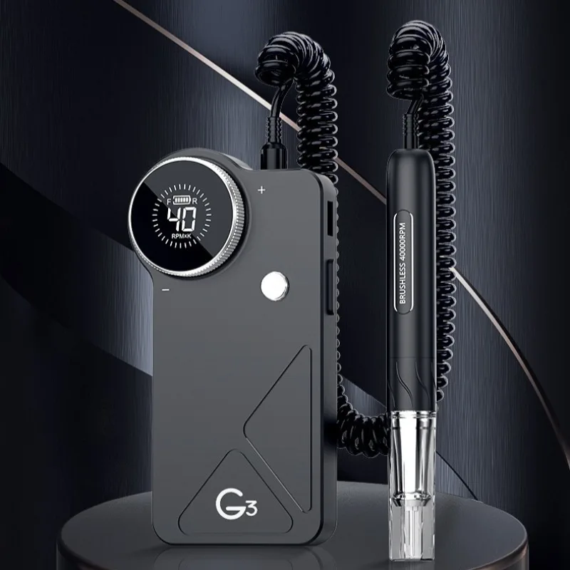 Portable Manicure Cutter Machine Art Shocker Electric Nail File Woman Professional Nails Equipment Permanent Manicure Machines