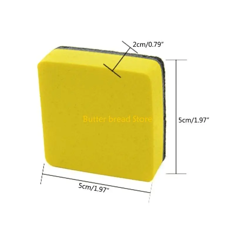 W89C 24PCS EVA Whiteboard Square Erasers Идеально подходит для класса и домашнего офиса