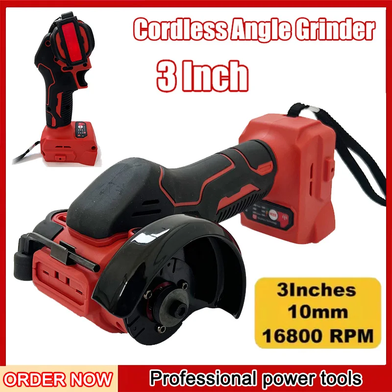 

Подходит для аккумуляторной угловой шлифовальной машины Milwaukee, 3-дюймовый полировальный станок, мини-алмазная резка, шлифовальные инструменты для аккумулятора 18 В 20 В