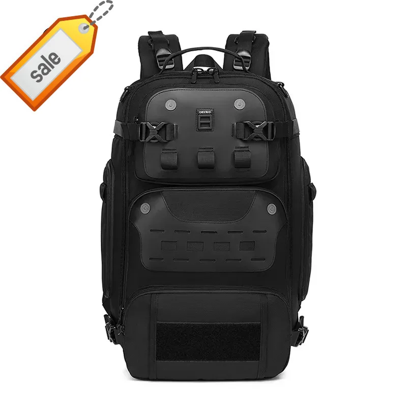 Ozuko Tactical bac Outdoor Travel Pack Male Luggage Multifunctional Backpack Large Waterproof 20 Laptop Women Bag New Mochila