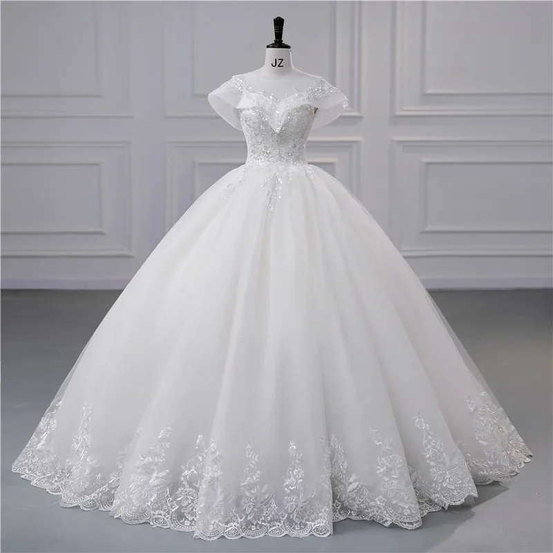 Ashley Gloria Vestido De Noiva Classic Wedding Dresses Real Photo Ball Gown Luxury High-end Robe De Mariee Winter New