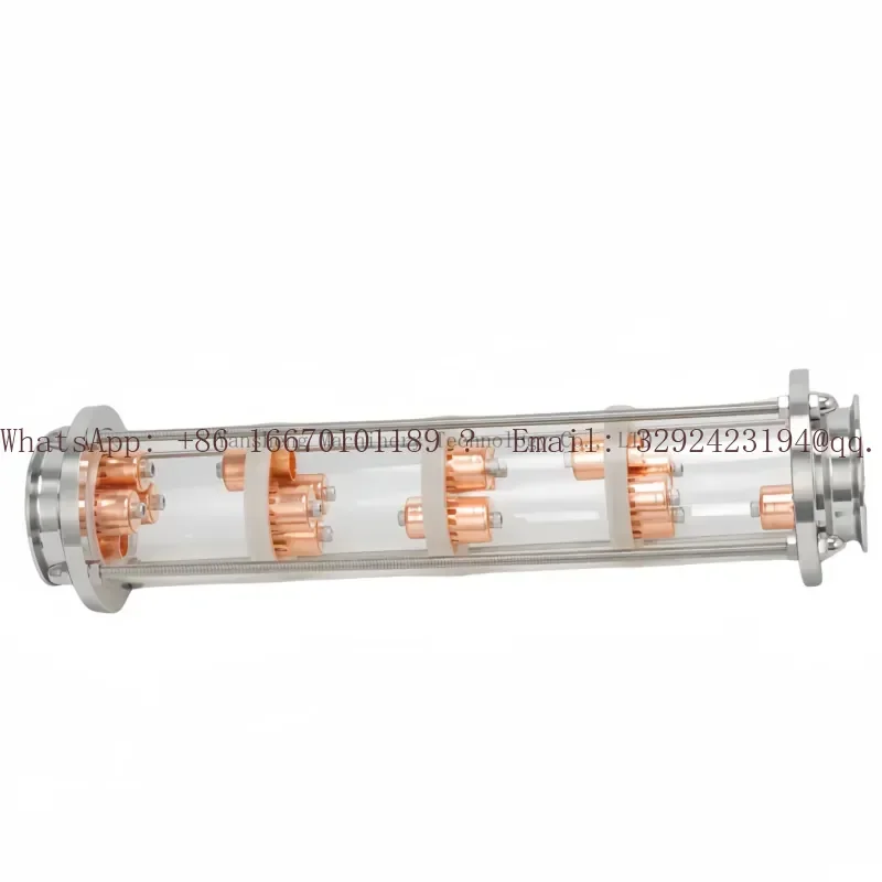 Factory Direct Distiller Miniature Reflux Column Production of Equipment Tower view 5