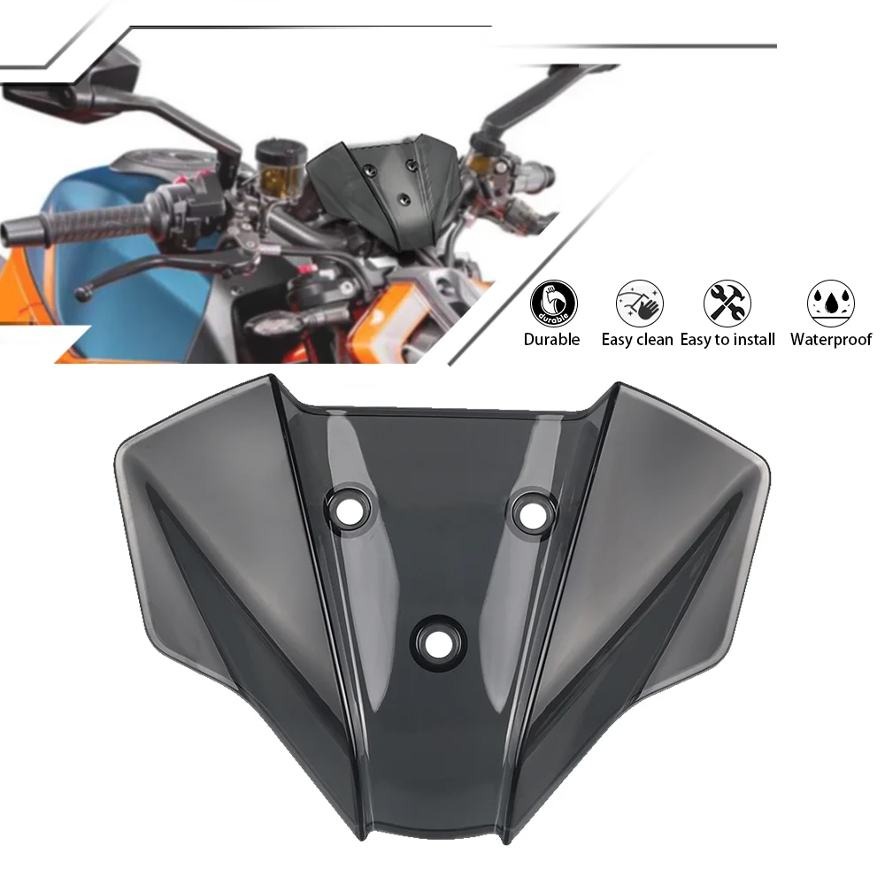 

For 1290 Super Duke R 2020 2021 2022 2023 2024 1290 Super Duke R MY20 Motorcycle Windshield Windscreen Deflectors Radiator Guard