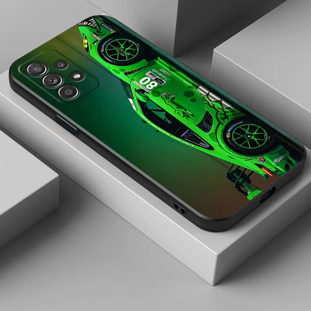 Tokyo JDM Drift Sports Car Phone Case For Samsung Galaxy A15 A25 A24 A23 A22 A21S A20s A13 A05S A04 A03 A02 A14 Soft Black Cover