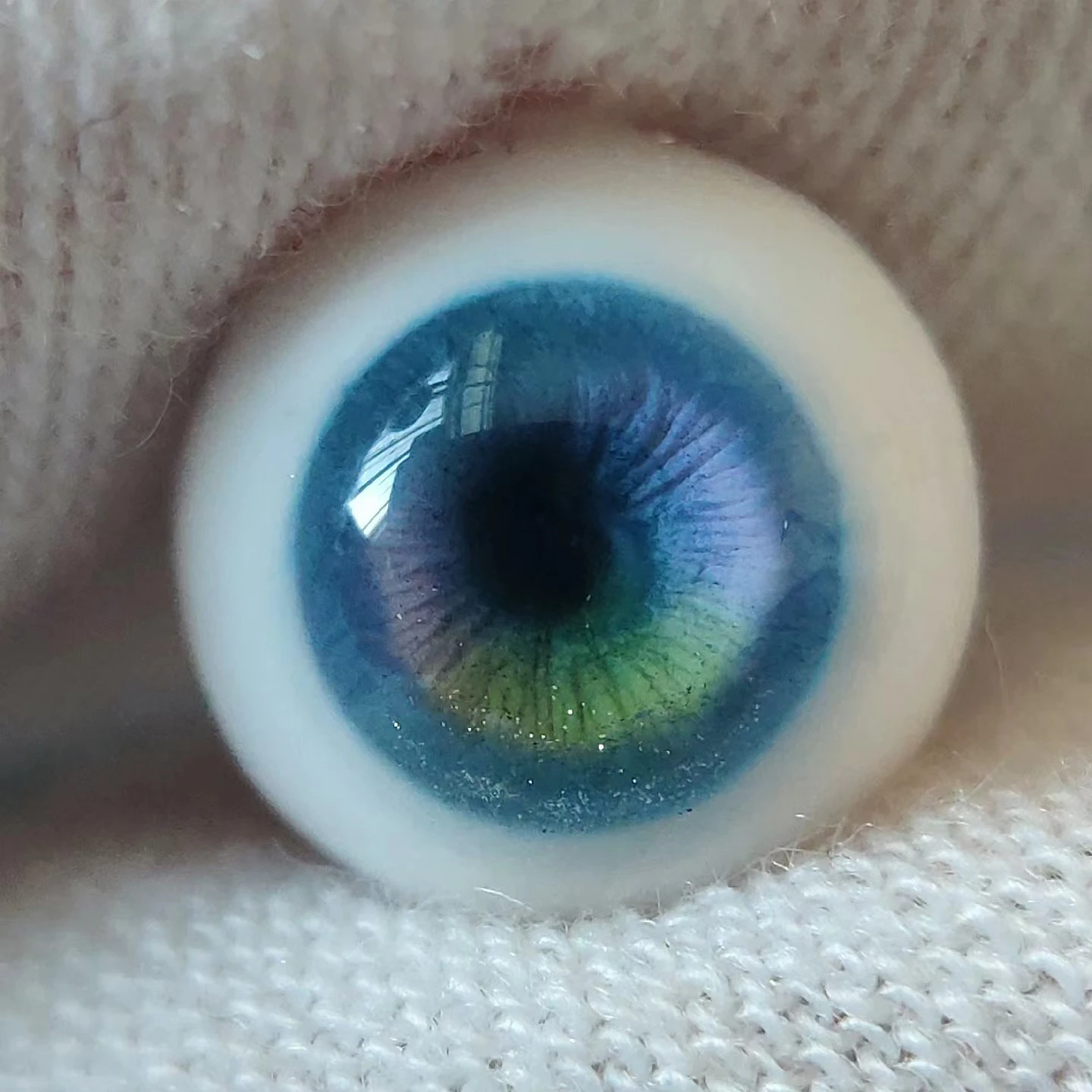 Harz Augen Puppe Augapfel Blau Bunte Augen Puppe Zubehör Für 1/6 1/8 1/3 BJD Puppe DIY Handgemachte Augapfel 12mm/14mm/16mm/18mm – Detail 6