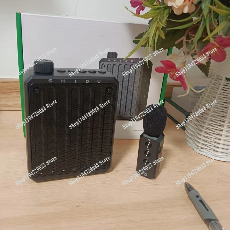M1 wireless bluetooth collar microphone outdoor high volume loudspeaker M300 lecture meeting auxiliary accessories