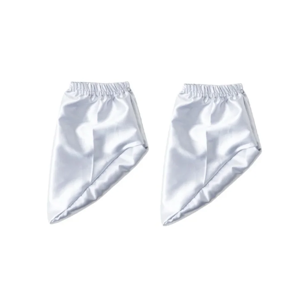 Glossy Silk Sleeping Socks Soft Postpartum Care Loose Foot Covers Solid Color Night Wear Air Conditioning Socks Sleep Time