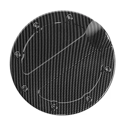 Car Carbon Fiber Style Door Gas Fuel Filler Cap Cover Trim Fit For Ford F150 2009 2010 2011 2012 2013 2014 Accessories