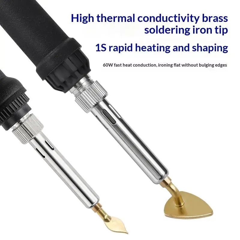 Hot 60W Adjustable Digital Soldering Iron Rapid Heating Mini Electric Iron Hand Tool For Wool Felt Shaping Handmade DIY Crafts