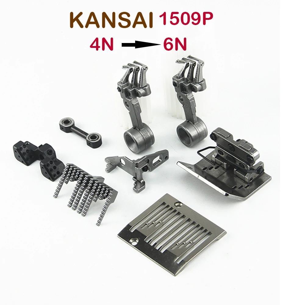 1509P KANSAI  Multi-Needle Machine Needle Group1508P 4 Modified Needles To 1509P 6 Needle Gauge Assembly