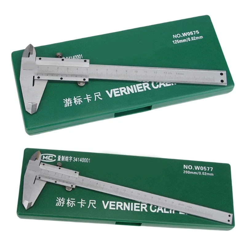 

Micrometer Gauge High Accuracy Length Depth Thickness Inner Outer Diameter Measure Tool 0-150mm/0-200mm Vernier TOP ones