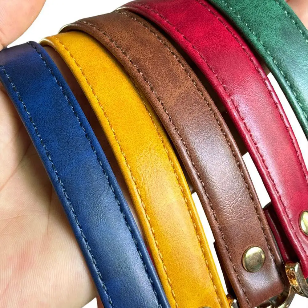 HOT 1 Set Woven Bag Accessories DIY PU Leather Handmade Crochet Bag Bottom Strap Buckles Handmade Bag Accessories Woven Bag Set