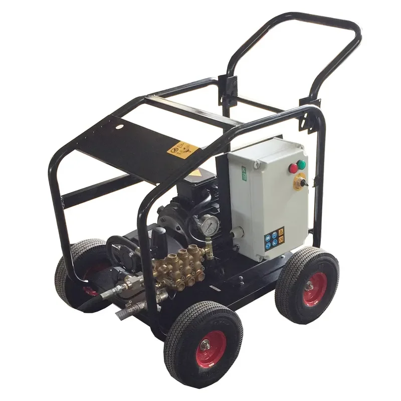 7.5KW 380V Industrial Electric High Pressure Washer 3600PSI 250bar 15LPM Heavy Residue Free for Car Wash Shop New