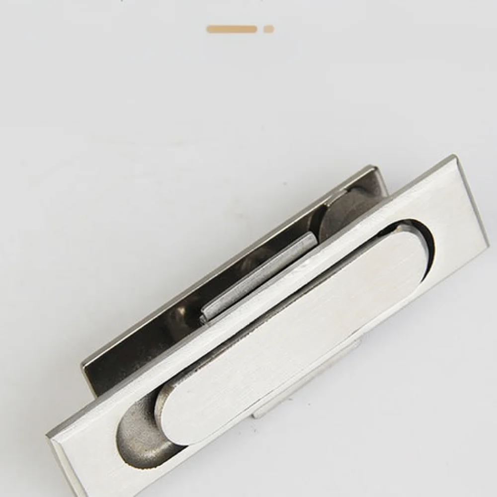 Heavy Duty 304 Stainless Steel Flush Lock For Power Cabinet Door Industrial Control Box Hardware Security Mechanism