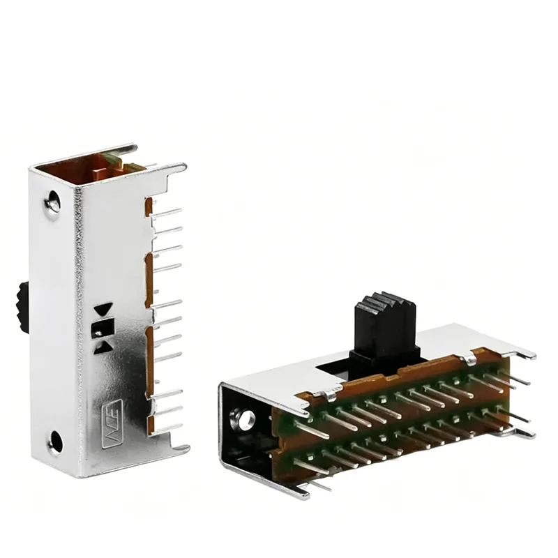 SK-63D01 (2P3T) Double row 24-pin 3-gear toggle switch +4 fixed feet audio power amplifier power slide switch