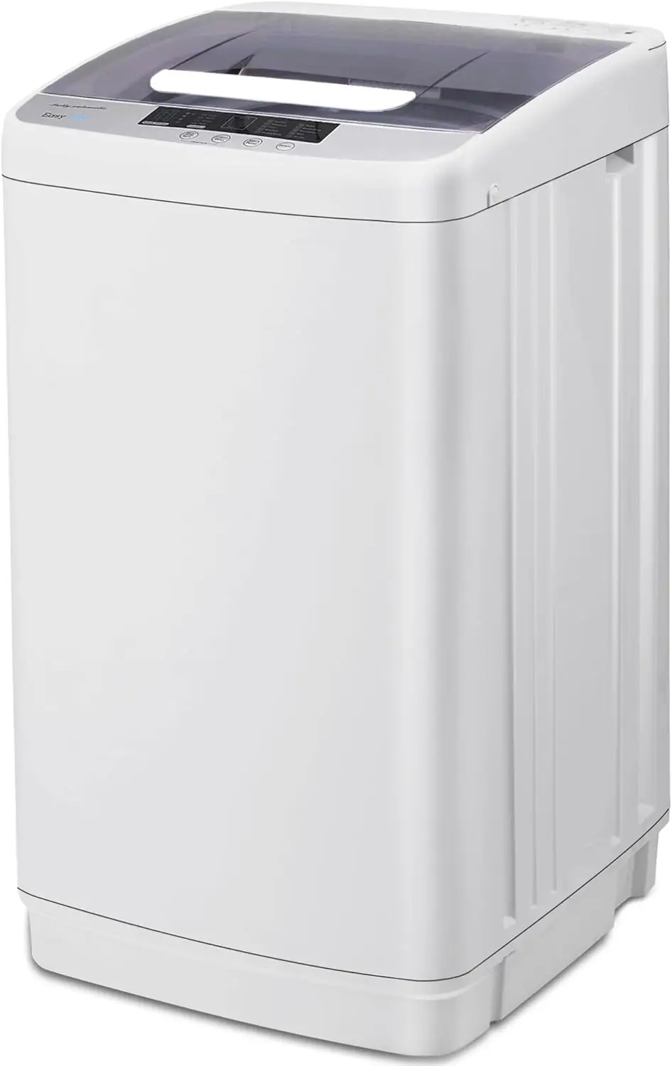 Washer Machine, Portable Washing Machine, 1.7 Cu.Ft.Laundry Washer Spin with 10 Wash Programs& LED Display& Built-in Drain Pump,