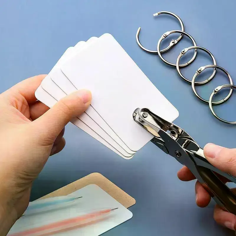 

50/100PCS Colored Blank Kraft Paper Cards Craft Cards Paper Business Message Cards Flash Card Blank For Learning Study DIY Memor