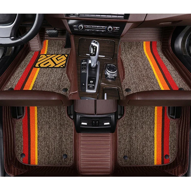 Car floor mat with pocket car mat floor carpet car floor mats for toyota corolla 2003 for toyota fortuner