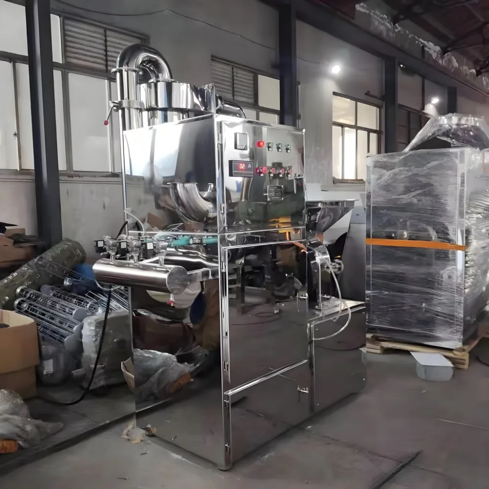 Commercial Dust-free Water-cooled Cryogenic Pin Mill Grinder Grinding Machine Equipment for Herb Spice Sugar Salt Powder