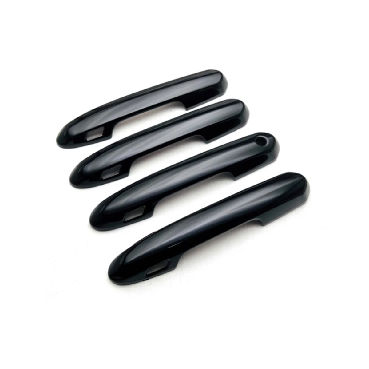 Car Exterior Door Handle Cover Trim Stickers for Toyota Crown Crossover 2023 Accessories - Black