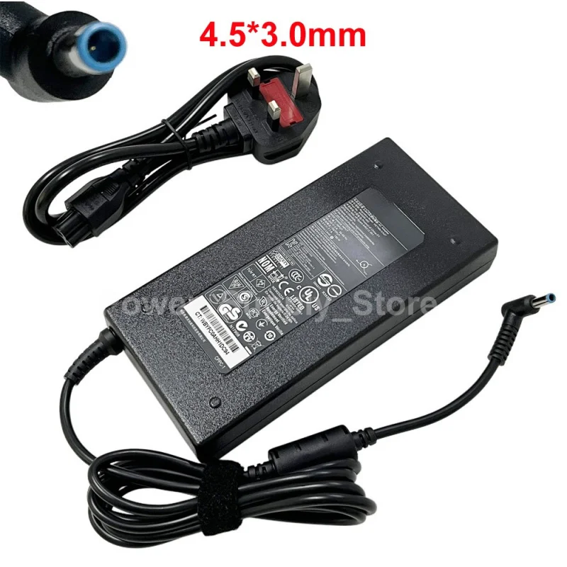 

Блок питания для ноутбука, адаптер переменного тока 150 Вт для HP OMEN 17-w043dx 17-w053dx 7.7A 4.5 мм
