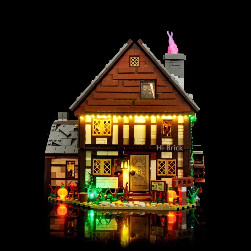 Lighting Set For 21341 The Sanderson Sisters' Cottage Hocus Pocus House Not Building Blocks (Only Led Light Kit)