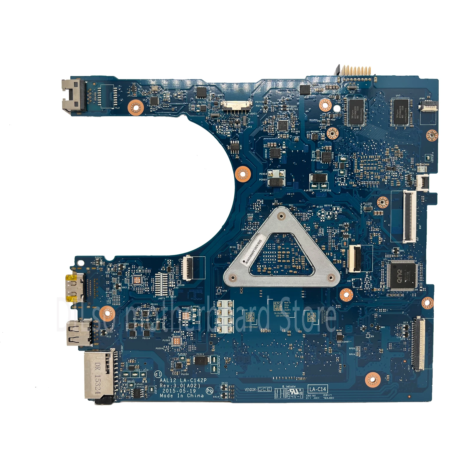 CN-09J3FV 9J3FV untuk DELL INSPIRON 5555 5455 5755 Motherboard Laptop AAL12 LA-C142P A6-7310U tes kerja 100%