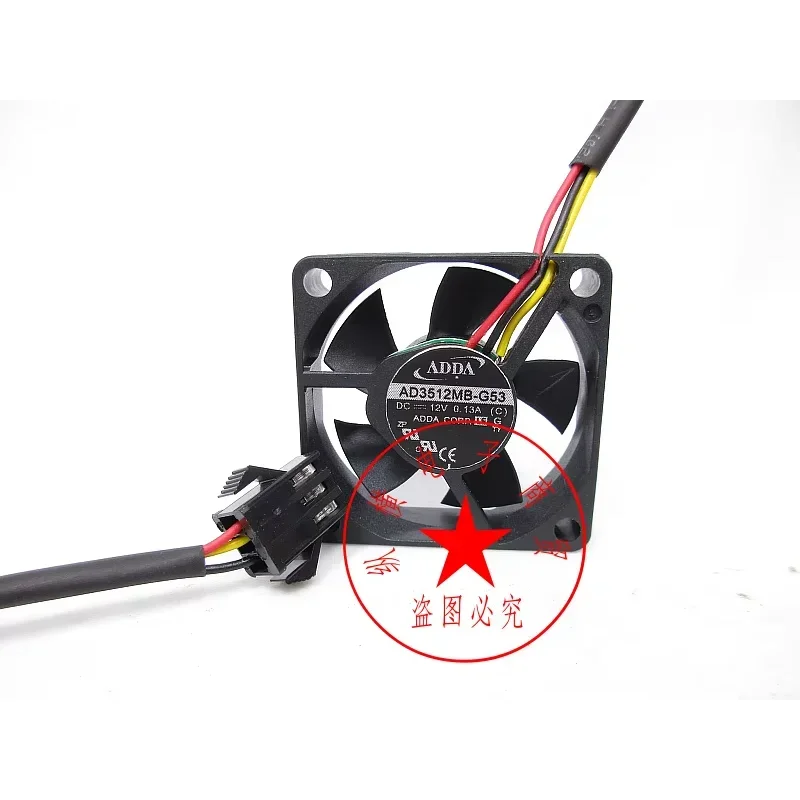 

Вентилятор охлаждения сервера ADDA AD3512MB-G53 DC 12V 0.13A 35x35x10 мм, 3-проводной