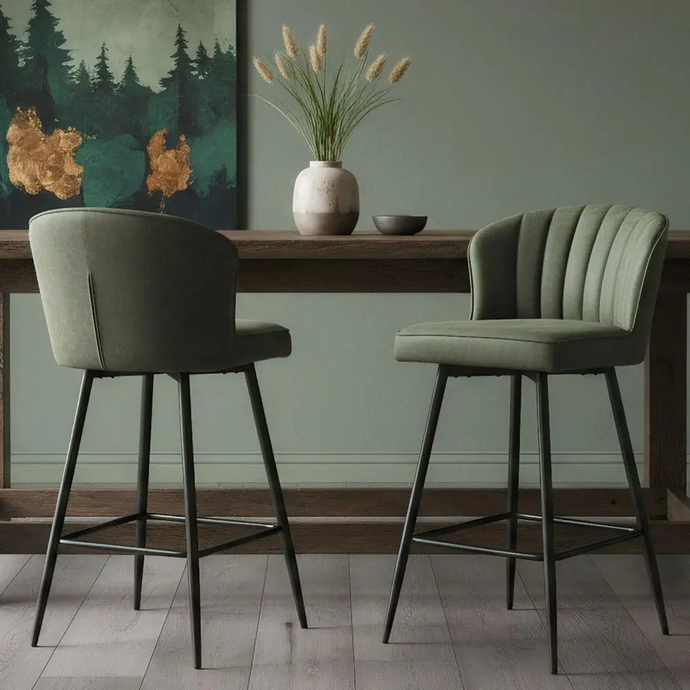 Leather Bar Stools …