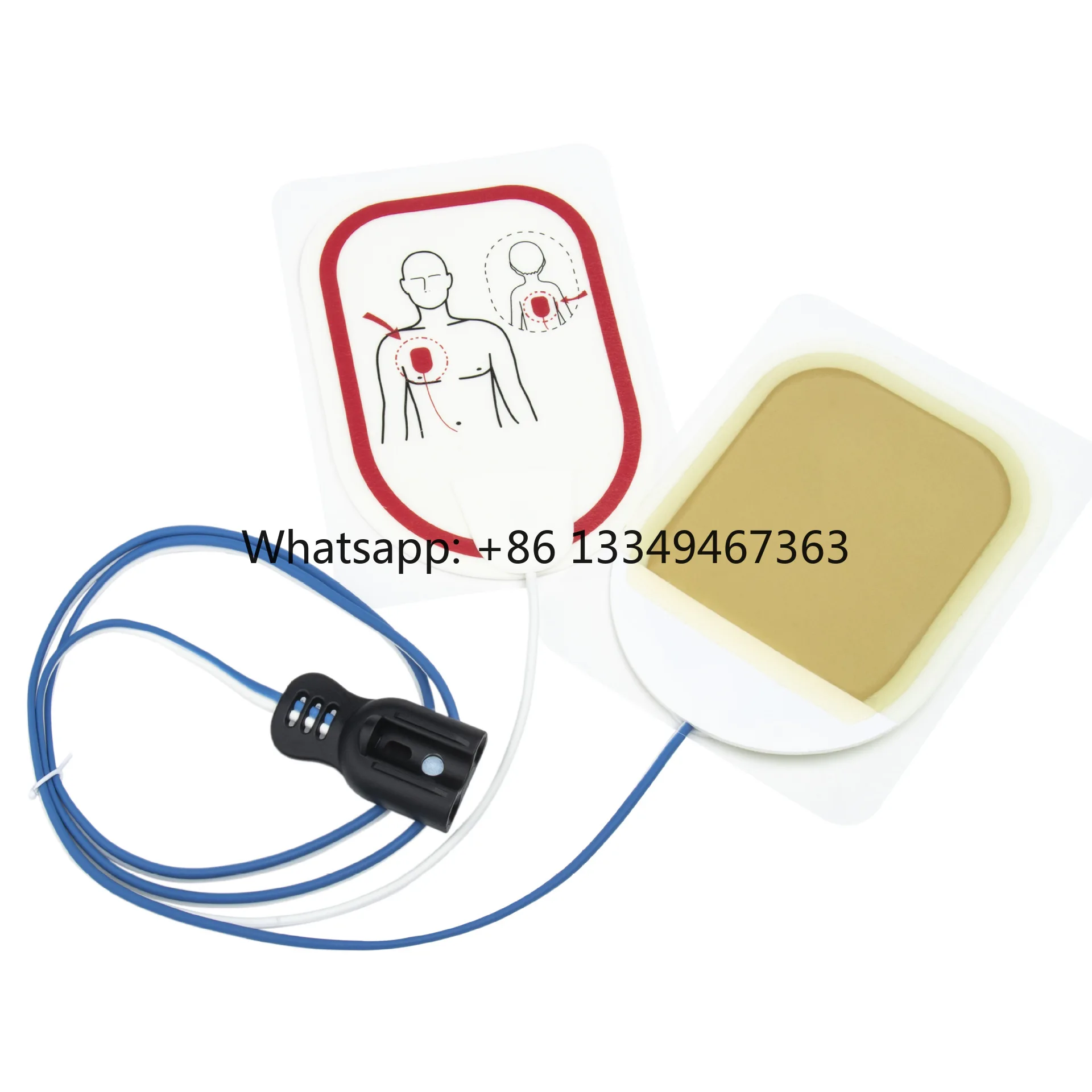 Disposable Electrodes Pads Aed Are Essential Consumables  for Defibrillation in Medical Emergencies