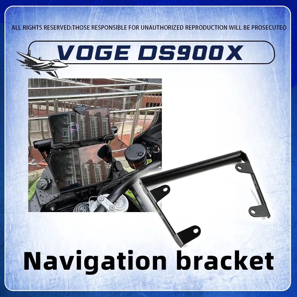 FOR VOGE DS900X Modified Windshield Phone Navigation Holder Multi-functional Extension Rod Front Crossbar