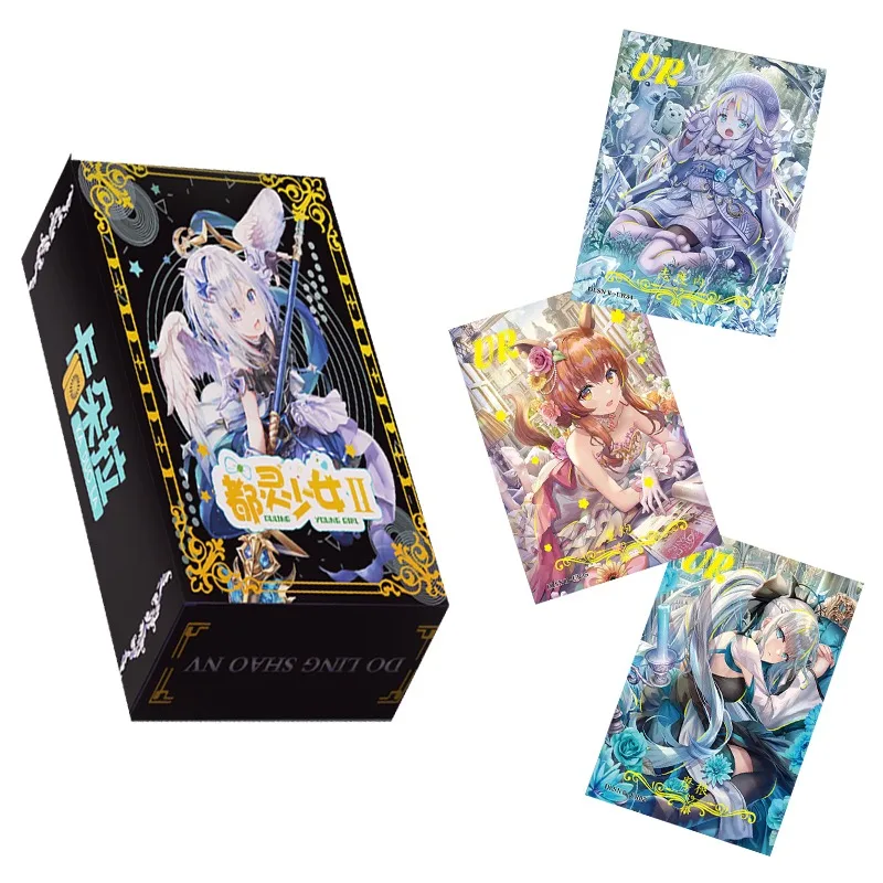 

New Turin girl card Wave 2 Girl Anime Periphery Card Booster Box Rare PR EX SSP Game Collection Card Children Toy Festival Gift