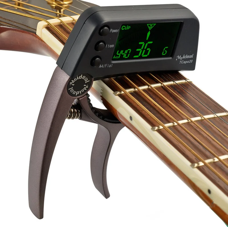 Musical Instrument Quick Change Clamp Key Acoustic Classic Electric Guitar Tuner Capo for Tone Adjusting Ukulele