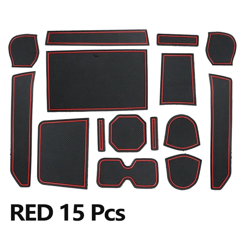 

Car Door Groove Mats For Suzuki IGNIS Auto Gate Slot Pads Non-Slip Cup Holder Coasters Car Interior Accessories Decoration