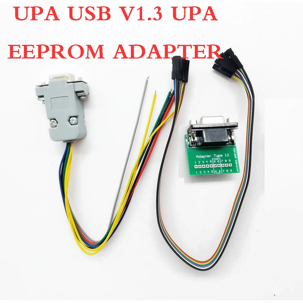 UPA USB V1.3 Good Quality UPA Eeprom Adapter and UPA Cable Eeprom Board with UPA 1.3 and Xprog High Quality FREE SHIPPING