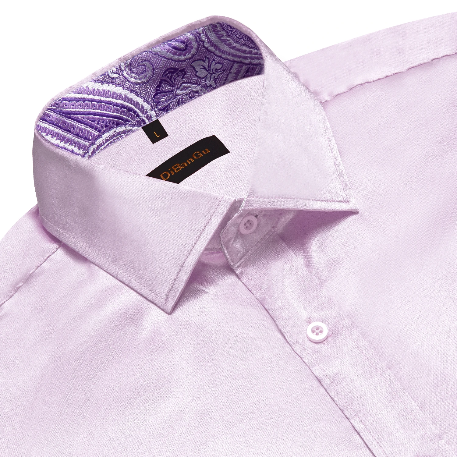 Luxus Elegante Kleid Shirts fü – Mens Satin Silk Dress Shirt Bewertung und Preis
