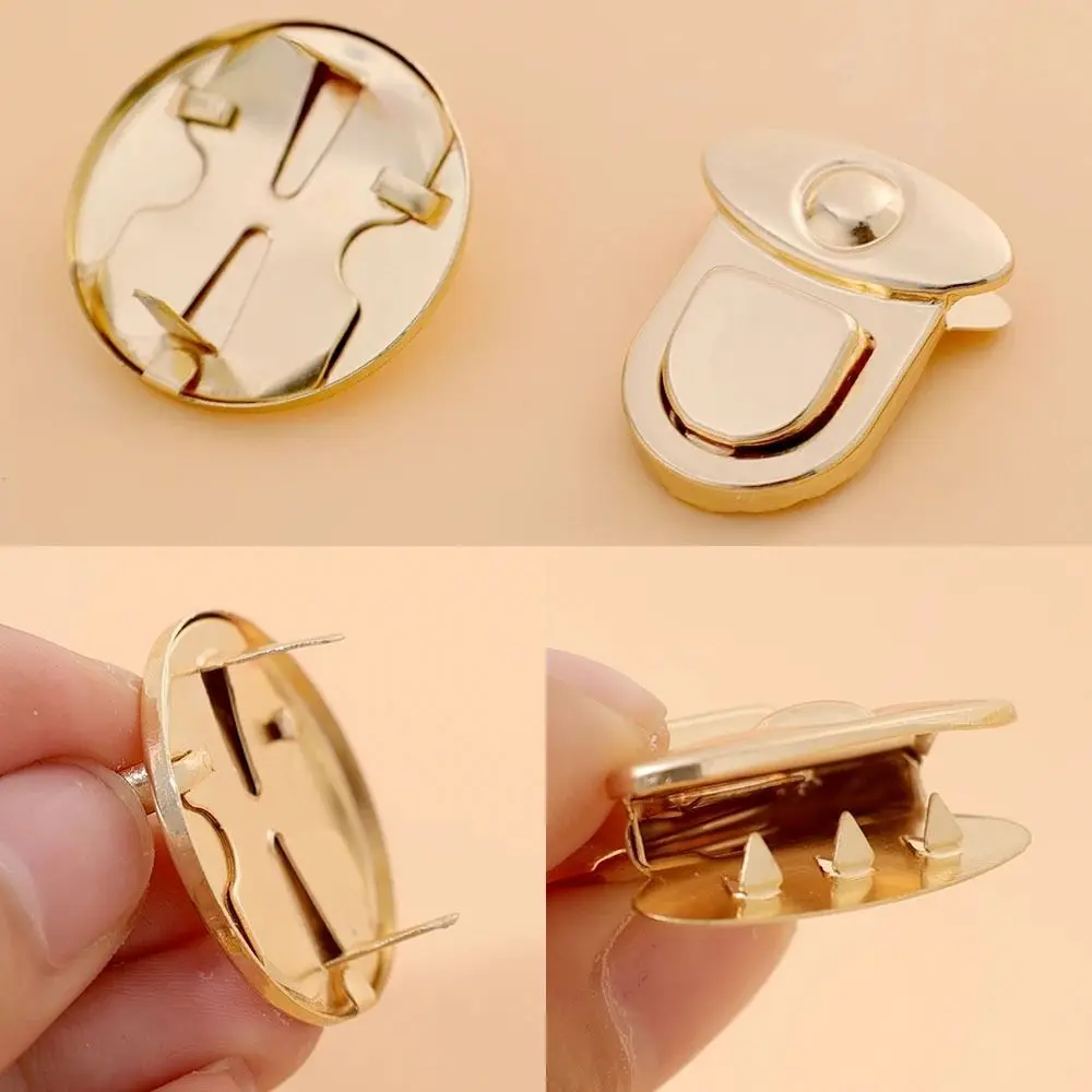 1/5Pcs Case Bag Accessories Bag Clasp Closures Snap DIY Components Catch Buckles Craft Hardware Metal Locks