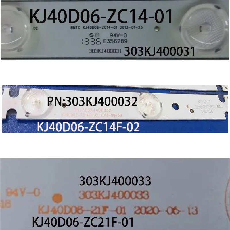 TV LED Array Bars KJ40D06-ZC14-01 303KJ400031 Backlight Strip KJ40D06-ZC21F-01 303KJ400033 Bands Lanes For SANYO SMT-40MV6 Tapes