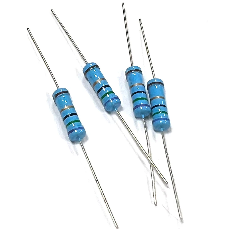 20pcs 2W 1% 0R1 0R12 0R15 0.18 0.22 0.25 0.1 0.12 0.15 R Ohm Metal Film Resistor 0.1R-10M