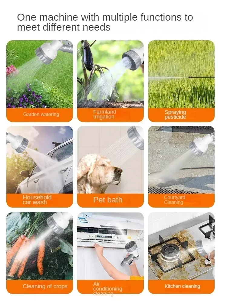 Chargeable Watering Pump for Irrigation and Plant Watering in Outdoor Gardens