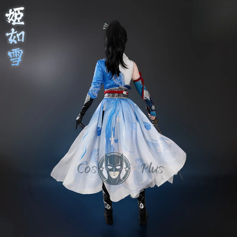 Нарака: Bladepoint Gu Qinghan Ji Ruxue Косплей Костюм Совместная работа Полный набор Игры с лицензией в стиле аниме Ролевая игра Международная игра