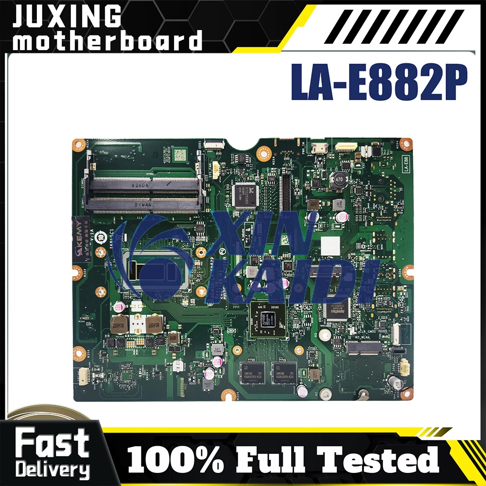 

LA-E882P For LENOVO 520 - 24IKU LA - E882P Notebook Motherboard i3 i5 i7 CPU tested Laptop Mainboard