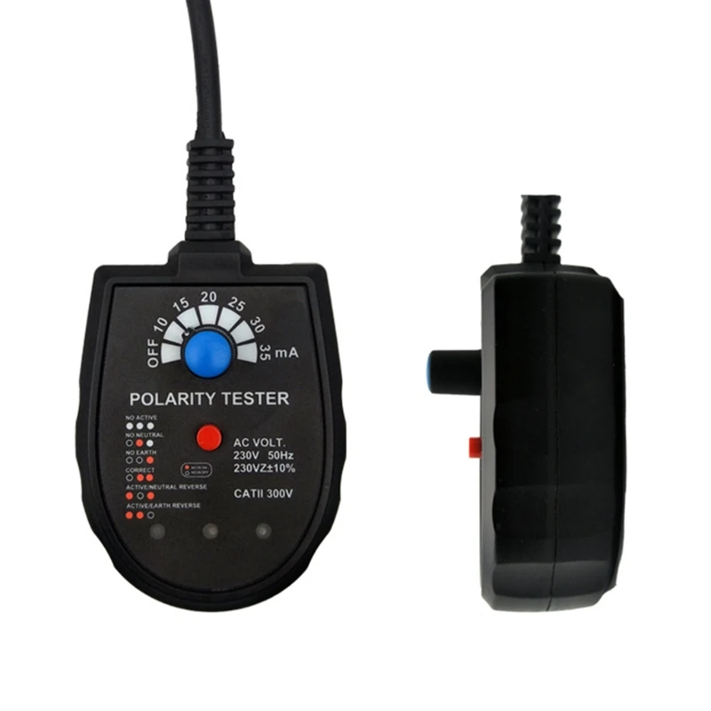 Electric Tester for Smart Power Socket Safety Leakage Detector Circuit Brea