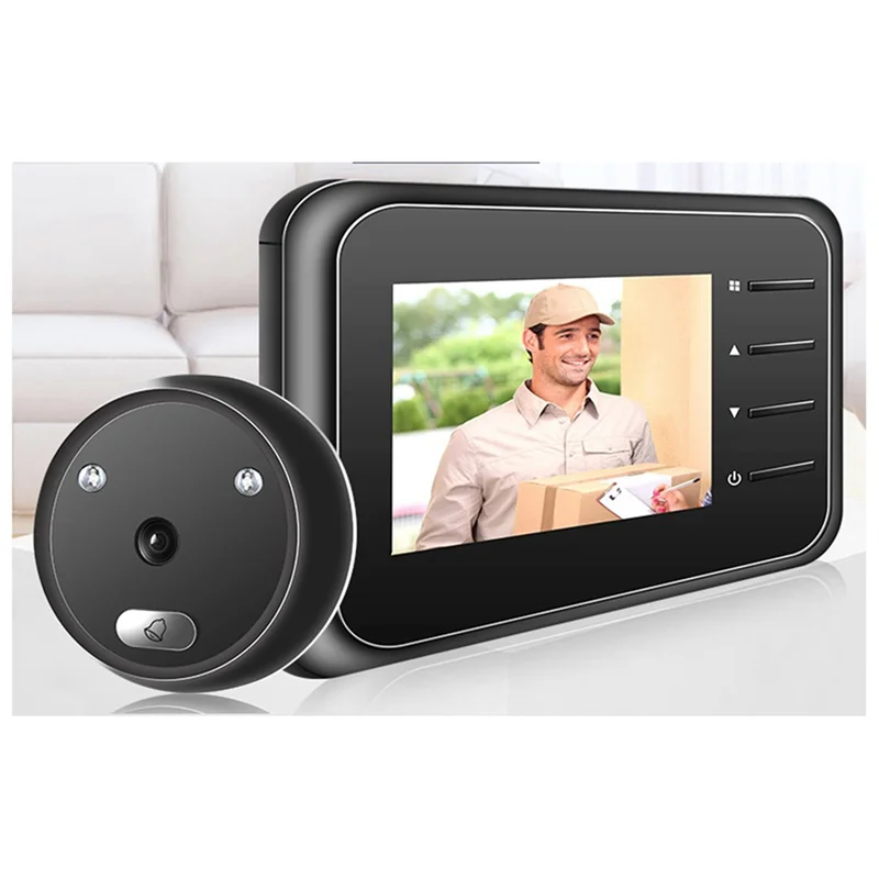 Y19A Zero Distance Visual Doorbell Wireless Home HD Anti-Theft Camera Electronic Smart Portable Multifunction Camera Durable